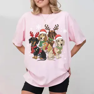 Dachshund Christmas 2024 shirt, Dachshund Christmas shirt, Dog Lover Gift, Dachshund New Year shirt, Christmas Dachshund Mom Gift Digital File