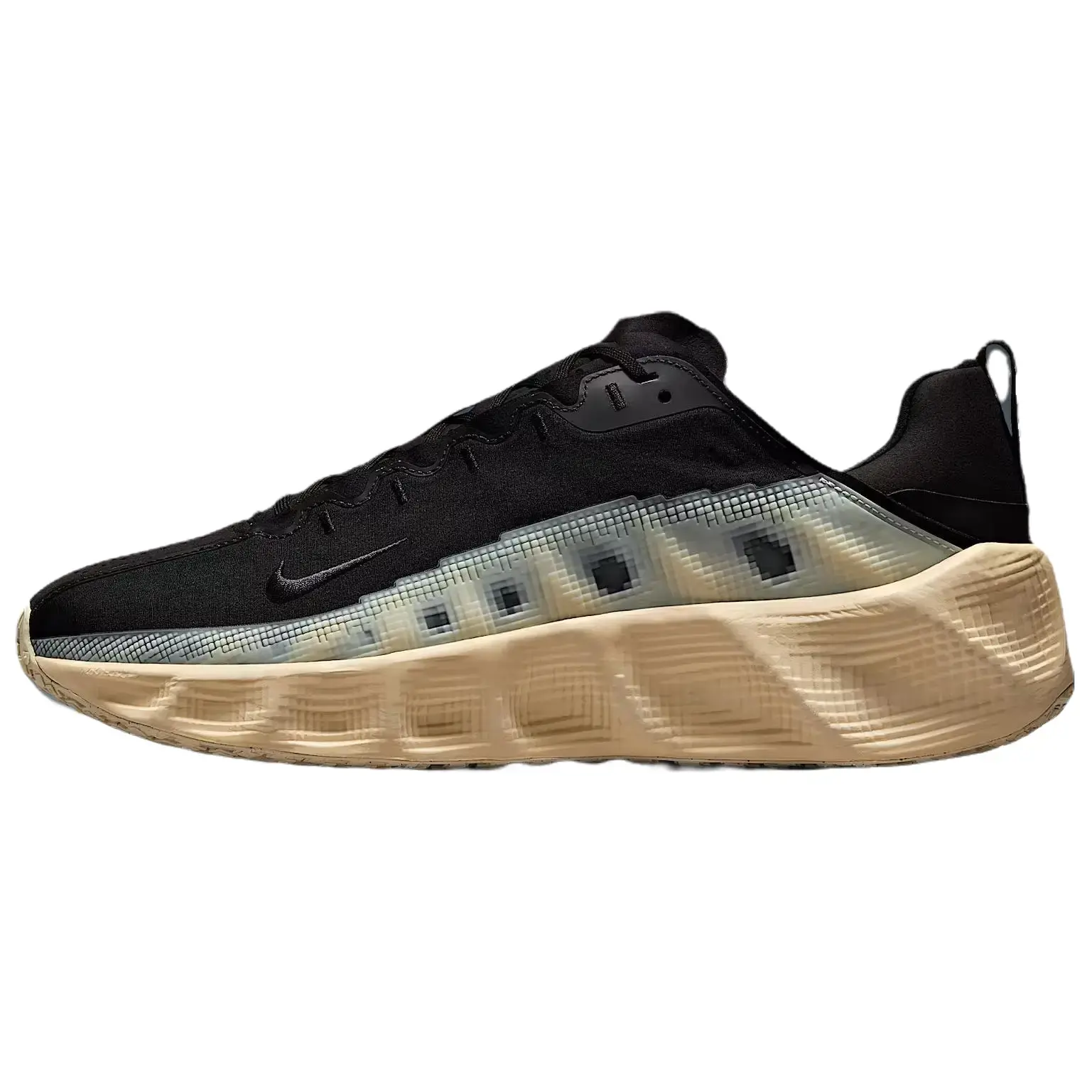 Nike Ava Rover Men's Black Muslin Sneakers - Trail-Inspired Futuristic Design, Cushioned Construction for Comfortable Everyday Wear, Lifestyle & Streetwear Footwear
