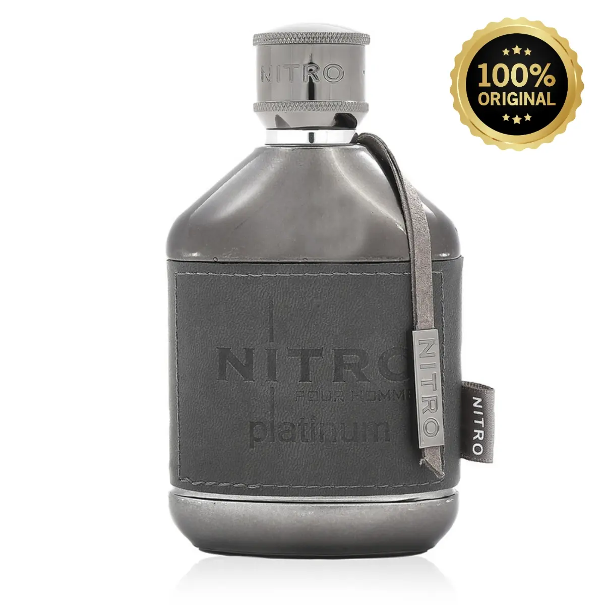 Dumont Nitro Platinum Pour Homme Eau De Parfum for Men - Woody Floral Scent, Long-Lasting EDP, 3.4oz/100ml Daily Wear Cologne (3 to 3.9 fl oz Range), Amber, Citrus, Fresh, Fruity, Pineapple, Lemon