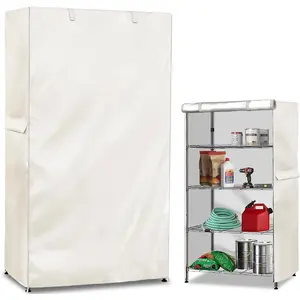 Wire Shelf Cover  Heavy Duty  Waterproof for Wire Shelving Outdoor Storage Metal Rack