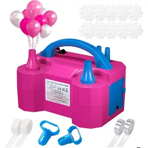 Balloon Pump Electric Party Decorations - Electric Balloon Pump for Balloon Arch Kit, Portable Dual Nozzle Balloon Inflator for Gifts