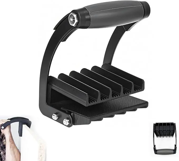 2 PCS Panel Carrier - Adjustable Drywall Carrying Tool for 0-1 Inch Thickness Boards, Ergonomic Drywall Carrier with Non-Slip Grips