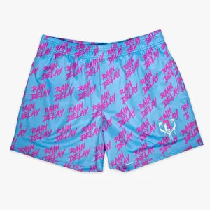 BASEBALL LIFESTYLE 101 Rain Delay Shorts - Cotton Candy - Youth & Adult Sizes