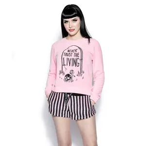 Women's Never Trust The Living Pajama Set