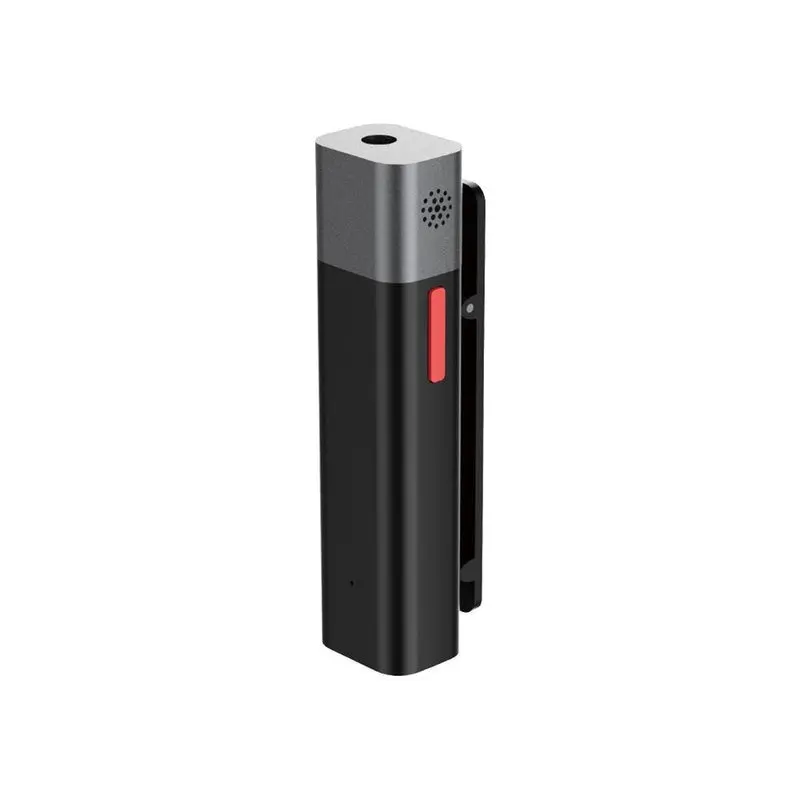 Sabinetek S610BK SmartMike Plus Chargeable Wireless Bluetooth Microphone - Black, Mobile/Smartphone Compatible, Noise-Reducing Audio