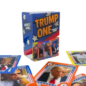 Trump One America's Game - Classic Card Game with Unique Design and Fun Gameplay for All Ages Made in America