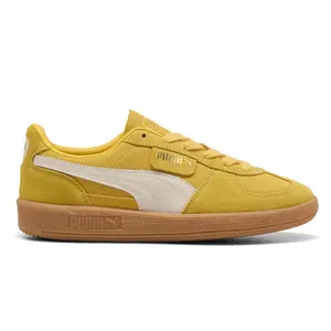 PUMA Mens Palermo Lace Up Sneakers Shoes Casual - Yellow