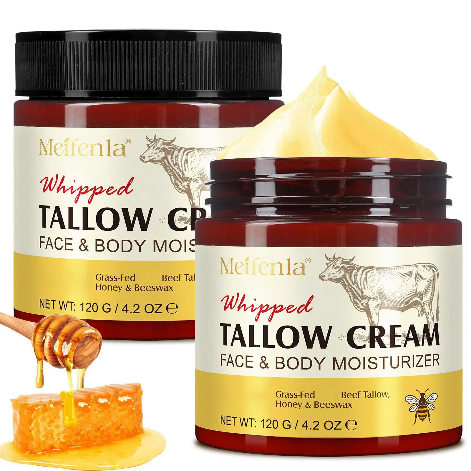 Meifenla Whipped Tallow Cream 120g* 2 packs