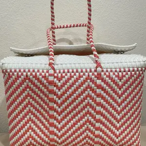 Medium tote bag salmon pink
