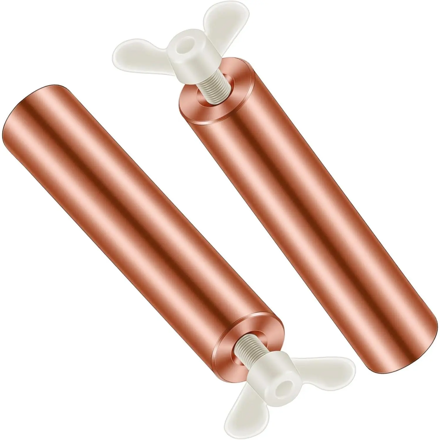 Solar Copper Anode Copper Replacement L=4.13" D=0.71" for Solar Pool Ionizer Chlorine Cost Save for Reduce Irritations Cleans and Clears Your Pool (2)