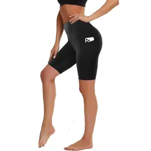 Women's 1 Piece High-Waisted Breathable Sports Cycling Shorts - Pocket Stretch Bodysuit for Fitness, Running, Cycling & Casual WearGift