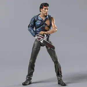 ToyEvil Dead 2 Dead By Dawn Ultimate Ash White Variant Box Action Figure