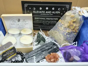 Curated Crystal & Spiritual Wellness Box | 12 Themes Available | Crystals, Herbs, Spiritual Tools & Self-Care Gifts