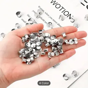 Metal Locking Pin Backs for Secure Brooches and Badges (1pc per order)