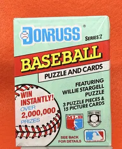 1991 Donruss Baseball Puzzle and Cards Series 2