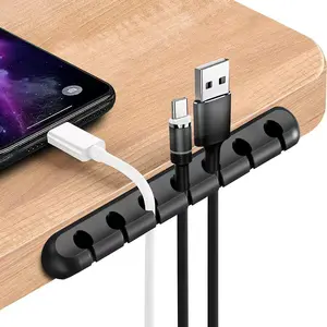 [1pc Desktop Storage Cable] 1pc Desktop Data Cable Storage And Organization Table Organizers
