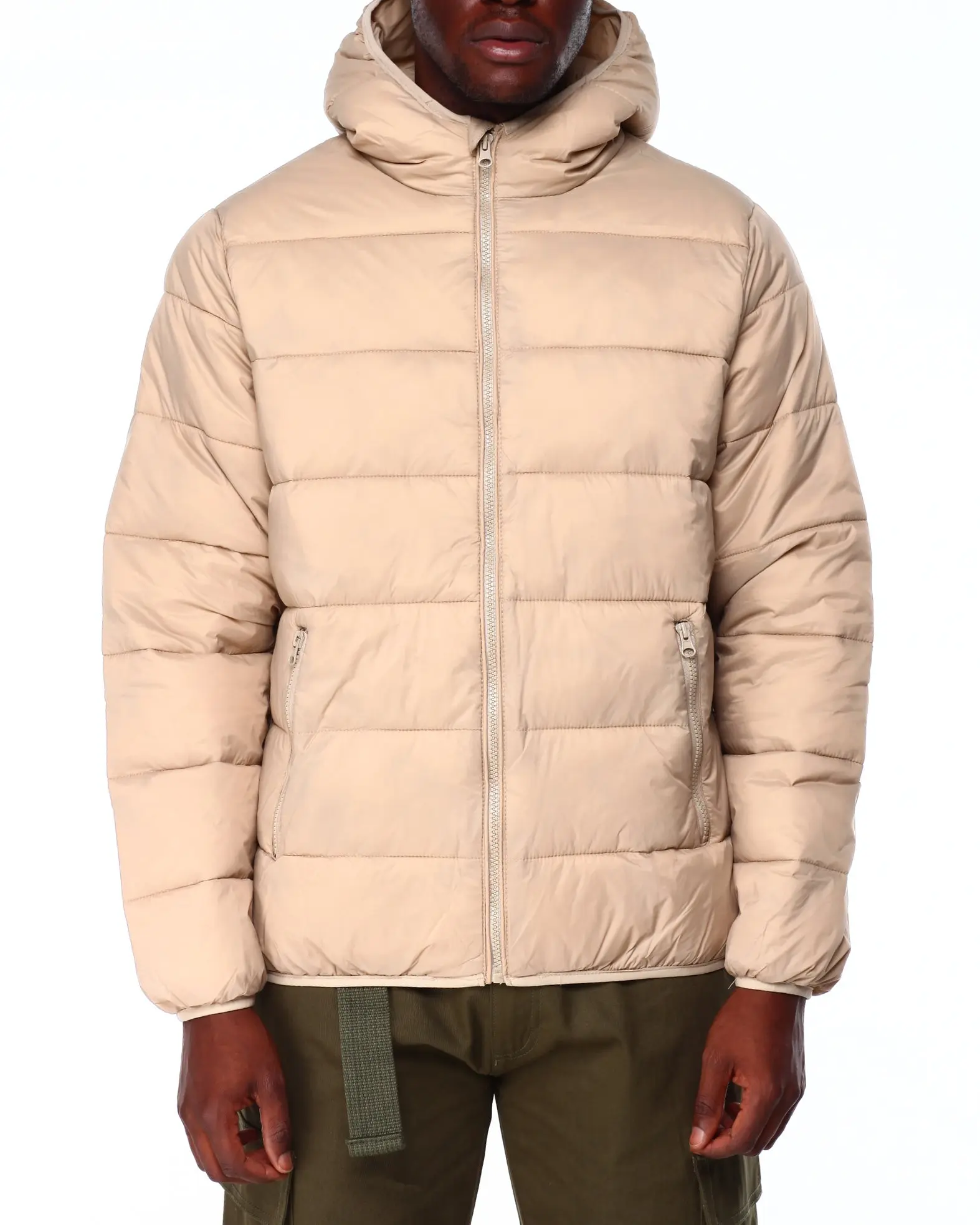 Switch Essential Puffer Jacket (Khaki) SF3851