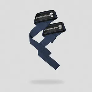Lifting Straps | Premium Padded Weightlifting Straps - Navy