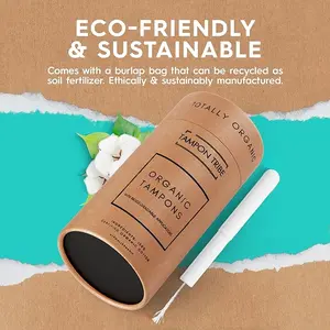 Organic Tampons Super Plus Tampons (12 tampons)