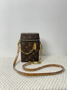 Pre-owned Louis Vuitton Monogram Vertical Box Crossbody Bag, Luggage & Bag Accessory