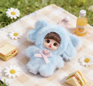 Lolifen Cute Bear Adorable Plush Doll Charms