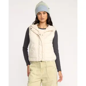 A/Div Cliffs Quilted Lightweight Vest - Whitecap