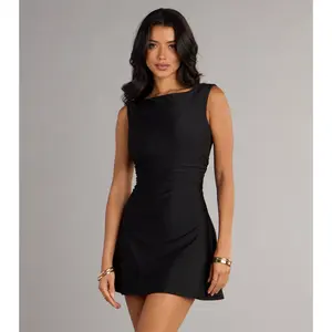 Chic Obsession Sleeveless A-Line Mini Dress