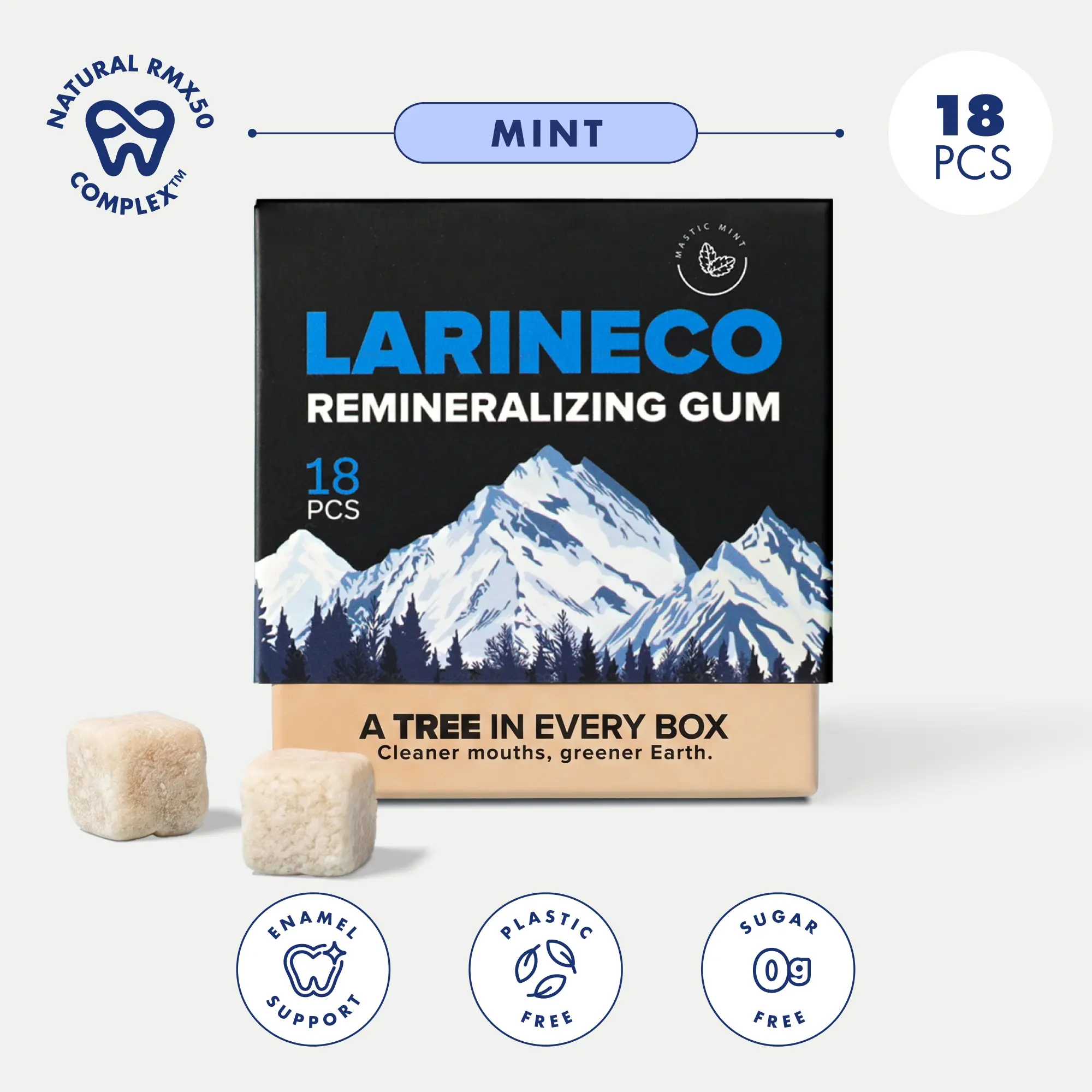Larineco - Mint Remineralizing Gum