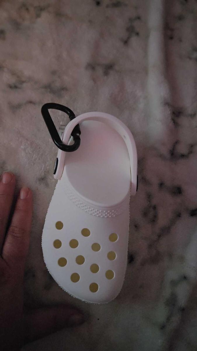 Item: White Classic Clog Pouch, 1