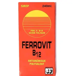 ferrovit B12 Liquid Supplement Multivitamin Nutrients Support Dietary 240ml  Polyvalent