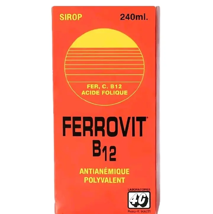 ferrovit B12 Liquid Supplement Multivitamin Nutrients Support Dietary 240ml  Polyvalent