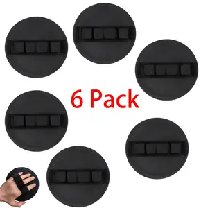 Professional 6-Pack Body Scrubbers – Heavy-Duty Dual-Sided Exfoliating Sponges, Deep Skin Cleanse & Massage, Long-Lasting Shower Essentials