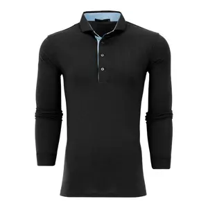 Apache Long Sleeve Polo - Shepherd | Greyson Clothiers