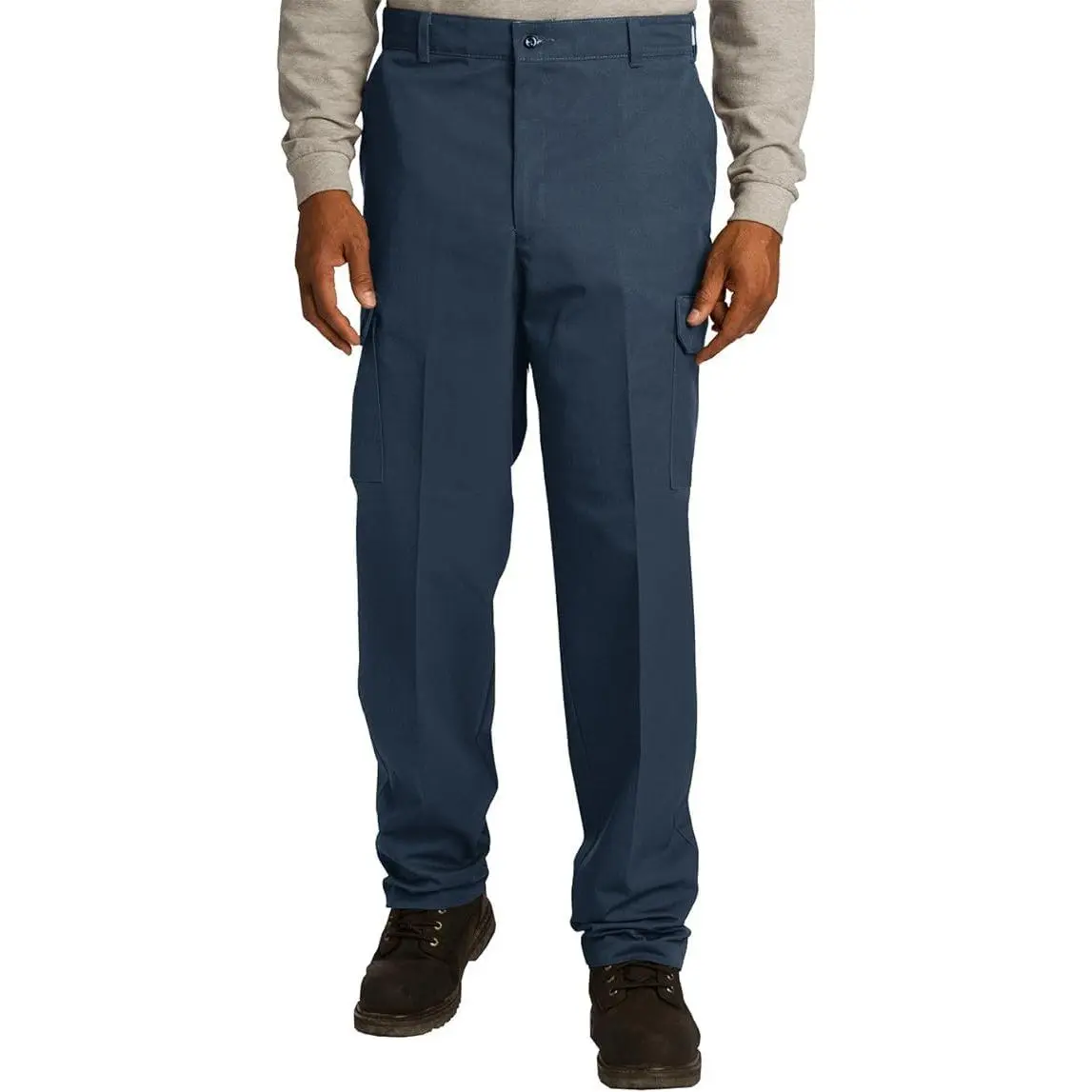 Red Kap Men's Twill Cargo Work Pants, Relaxed Fit Straight Leg with Stain Release, Wrinkle Resistance & Moisture Wicking, Men's Work Pants, Straight Pants