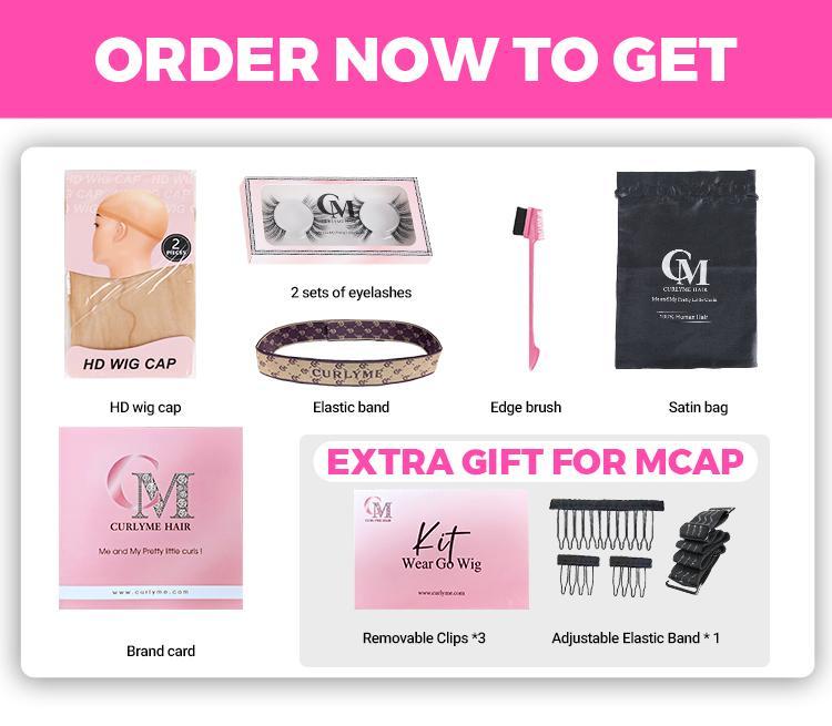 CurlyMe Wear Go Yaki Straight 9x6 Pre-max HD Lace Mini Knots Hair HD Lace Front Glueless Wigs - Natrual Black