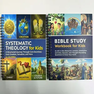 Bible Study & Systematic Theology Workbook, Educational Learning Tool for Kids, Visual Learning Tools, Enhance Understanding of Religious Concepts
