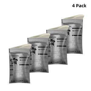 Disposable Emergency Urinal Bag 4 Pack Portable Camping Pee Bags Travel Pee Bags Traffic Jam Emergency Portable Urine Bag Vomit Bags 600CC Capacity
