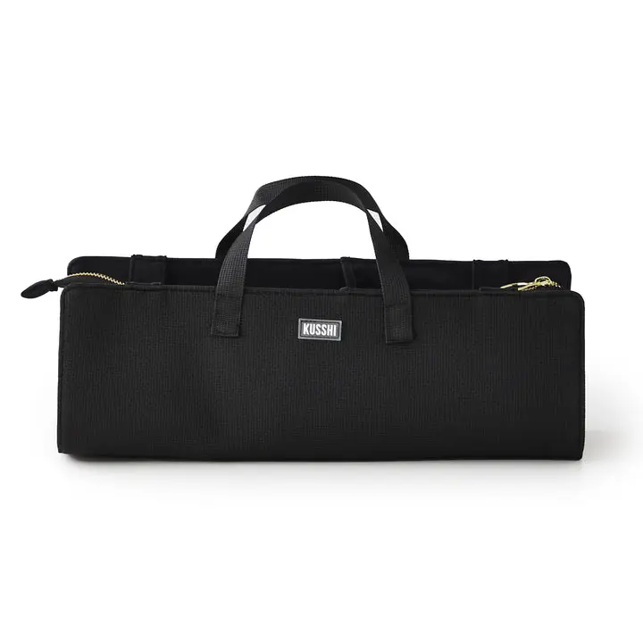 KUSSHI Hair Tools Organizer Bag - Functional Storage Luggage for Hair Styling Tools, Compact Makeup Bag Accessory