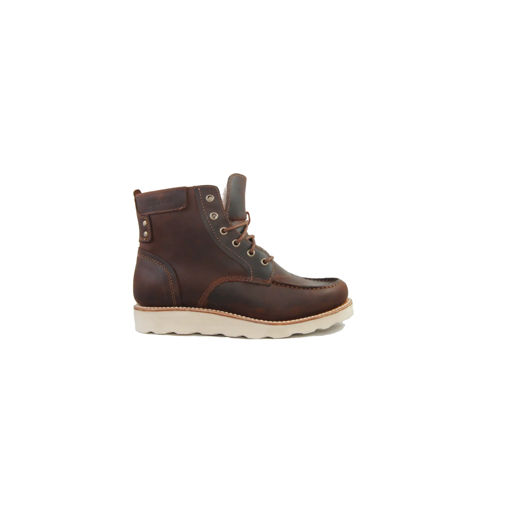 SuperLamb Mens DZO Work Boot Composite Safety Toe - Red Head