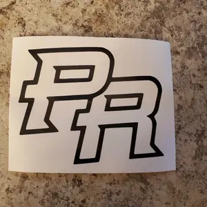 PR PUERTO RICO LETTERING FOR CARS TRUCKS WINDOWS WALLS HELMETS LAPTOPS TABLETS AND MANY MORE SOLID SMOOTH SURFACES. 6”