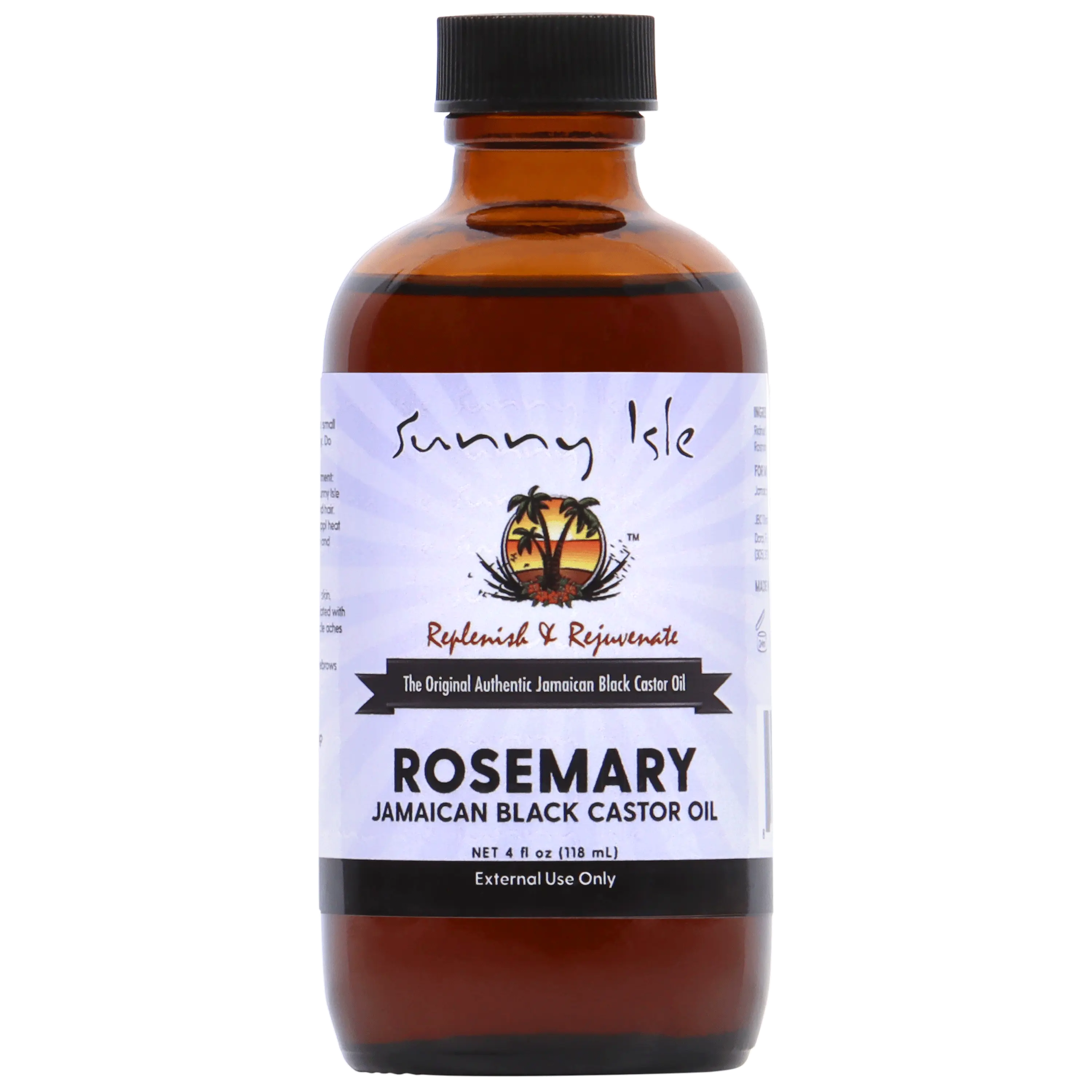 Sunny Isle Rosemary Jamaican Black Castor Oil 4oz