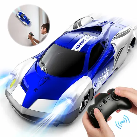 Remote Control Car, RC Cars with LED  Light, Wall Climbing Car, Electric Remote Toys for Kids, VehicleToy for Boys Girls Birthday Gift