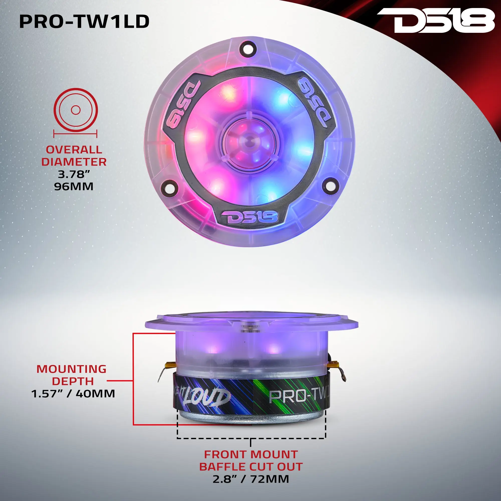★リッチマーブルスギライト 49.2ミリ珠 丸玉②194.5g(珍品！！) 3.8” Super Bullet Tweeter with 1” Aluminum Voice Coil & Digital