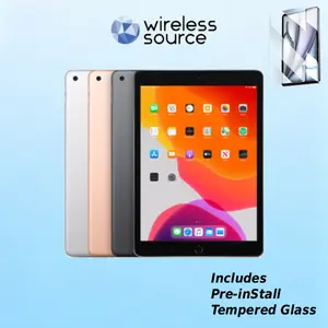 Refurbished Apple iPad 7th Gen (WiFi)-Excellent Condition with Tempered Glass Screen Protector & 1 Year Warranty Refurbished Apple iPad 7th Gen (WiFi)-Excellent Condition with Tempered Glass Screen Protector & 1 Year Warranty