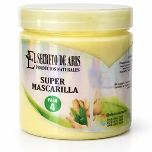 El Secreto de Aris Super Mascarilla Paso 4 Natural Hair Care Product for Healthy Hair Growth and Strength
