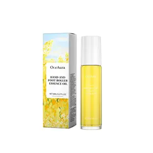100ML Hand & Foot Roller Essential Oil, Moisturizing Hand & Foot Care Oil, Hydrating Hand Care Product for Women & Men, Olive Shea