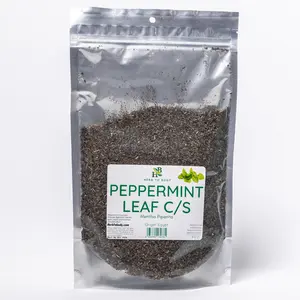 Herb To Body Peppermint Leaf C/S (Cut & Sifted) | Mentha Piperita | Wildcrafted | 4oz