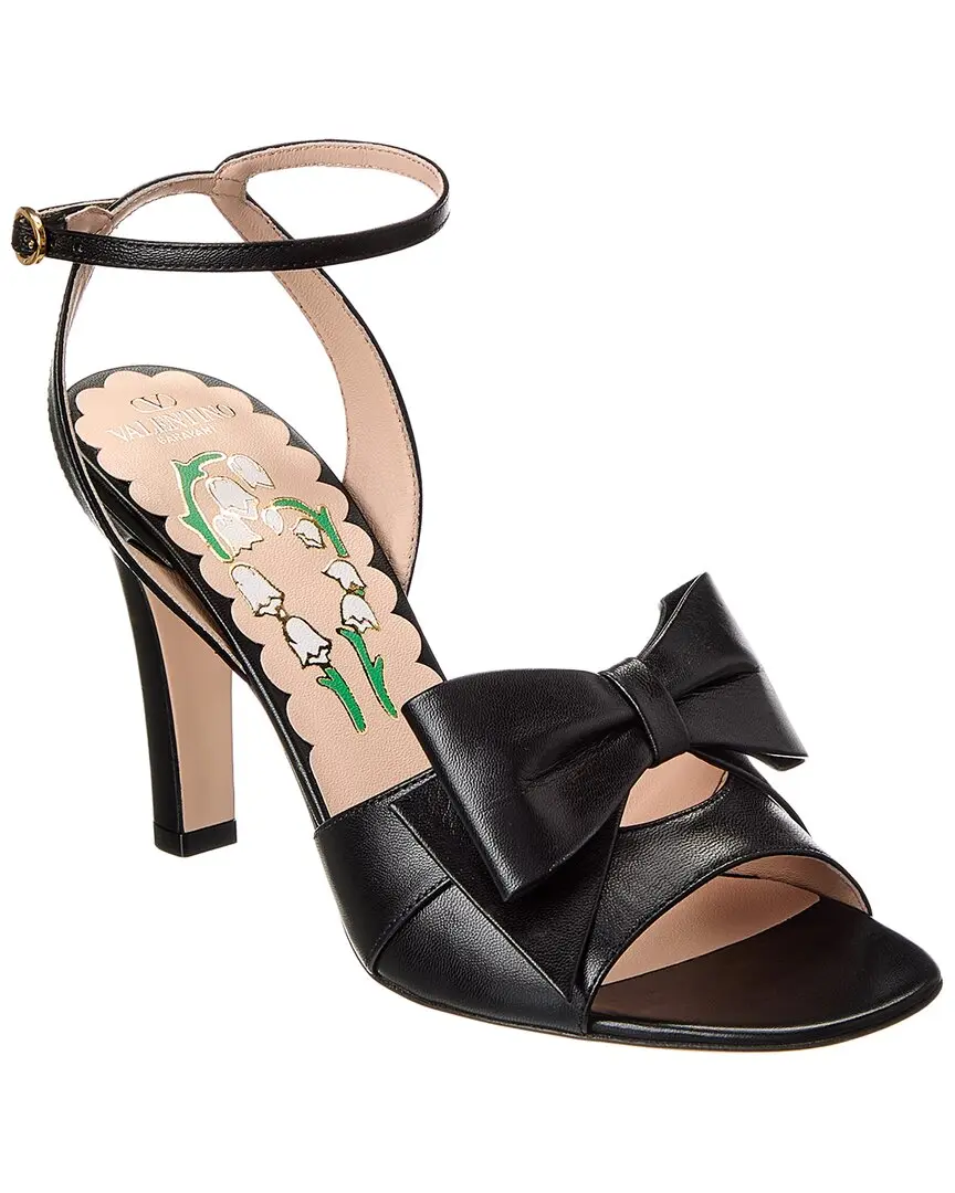 Valentino Bowow 95 Leather Sandal