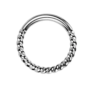 Woven hinge fan-shaped valve ring