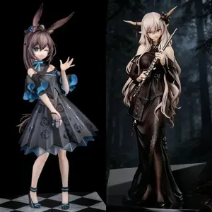 Arknights Amiya Bunny Girl Shining 19CM Action Figure PVC Anime Collectible Model Desktop Decoration Gift